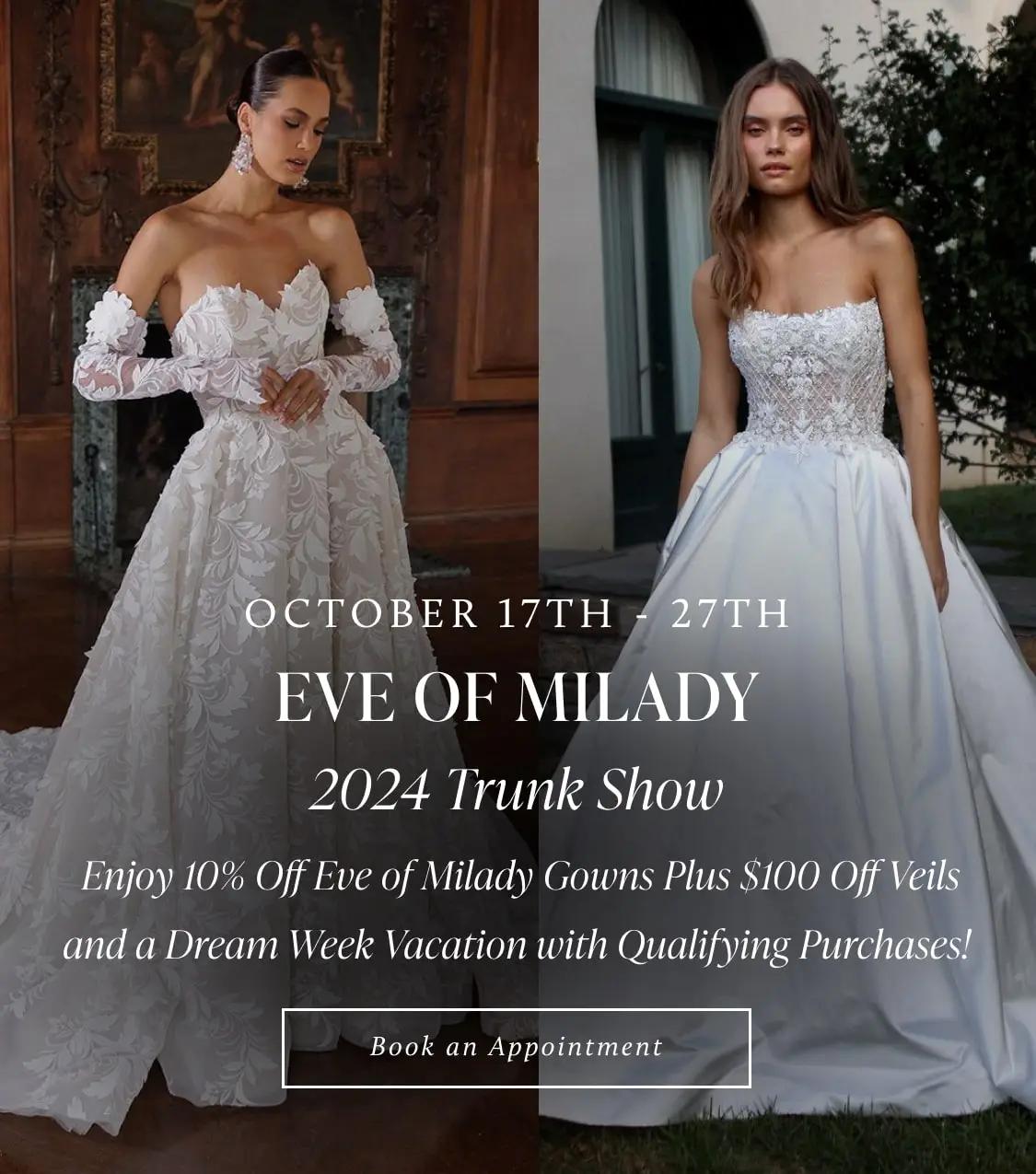 Eva of Milady trunk show