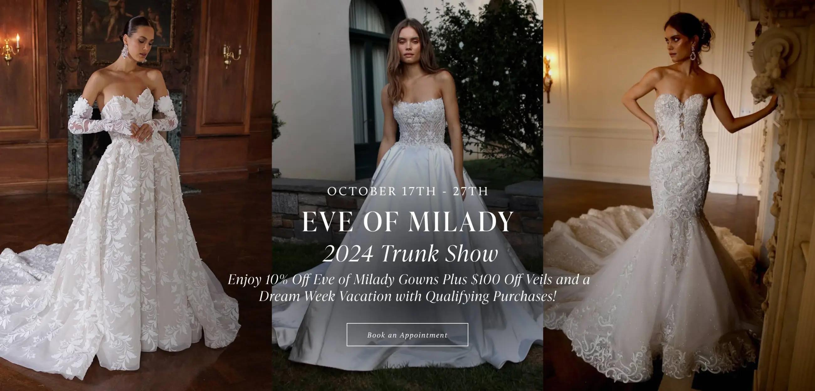 Eva of Milady trunk show