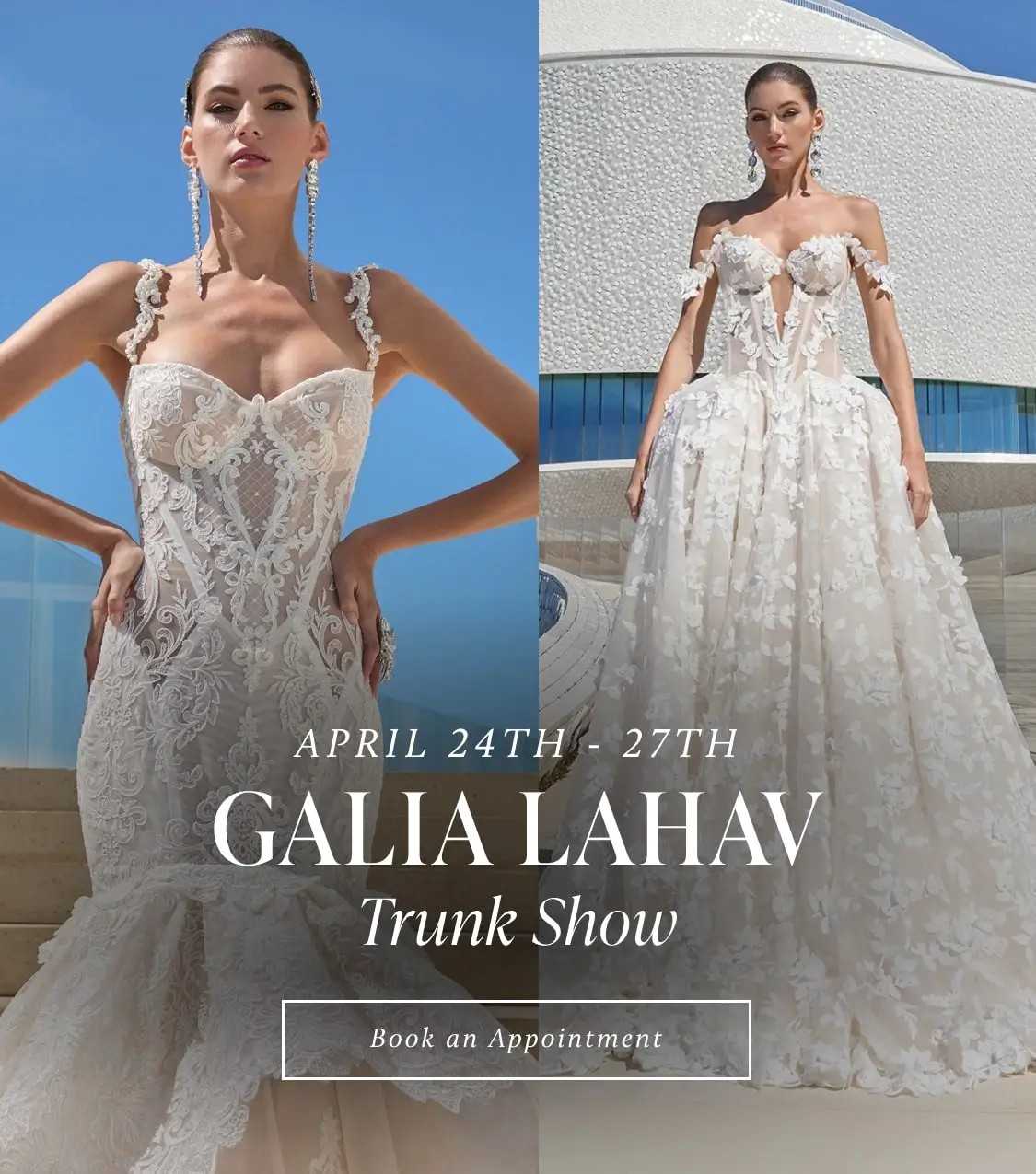 Galia Lahav Trunk Show Banner Mobile